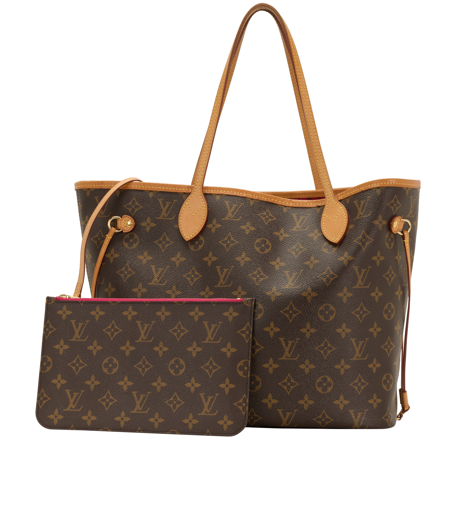 Neverfull MM, &pound;1,100, Handbags, Brown, Canvas, Other view